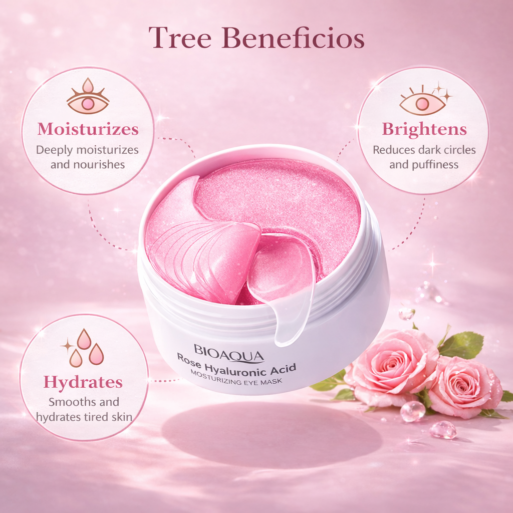 Parches de Colágeno para Ojeras: Hidratación Profunda y Mirada Fresca