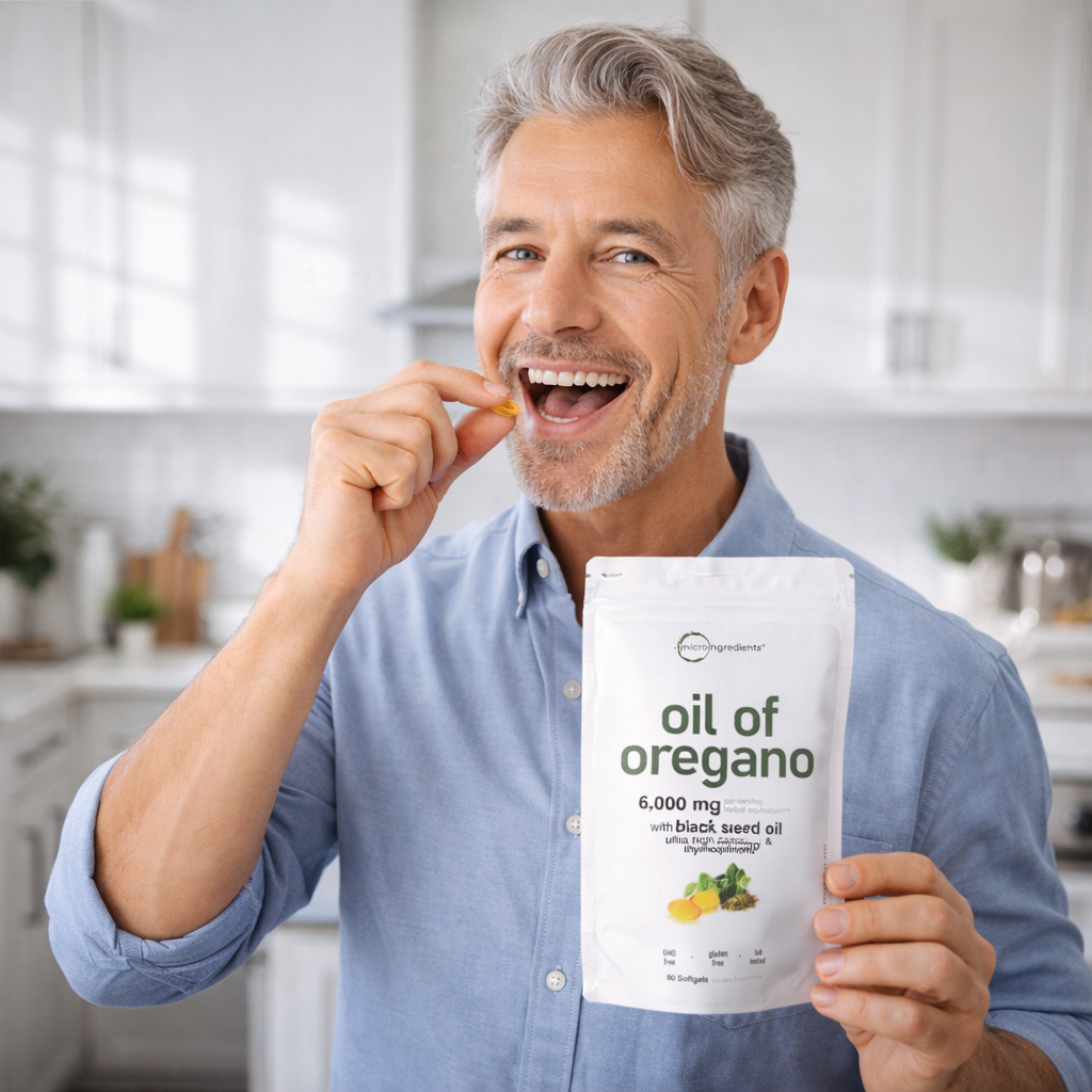 Oil of Oregano-Orégano concentrado: defensa natural diaria🌿