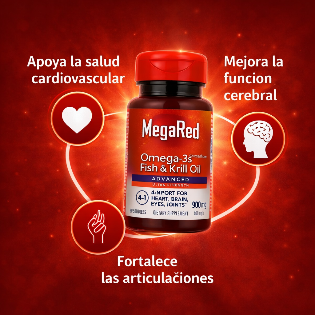 Omega 3 Pro -Energía y potencia masculina total