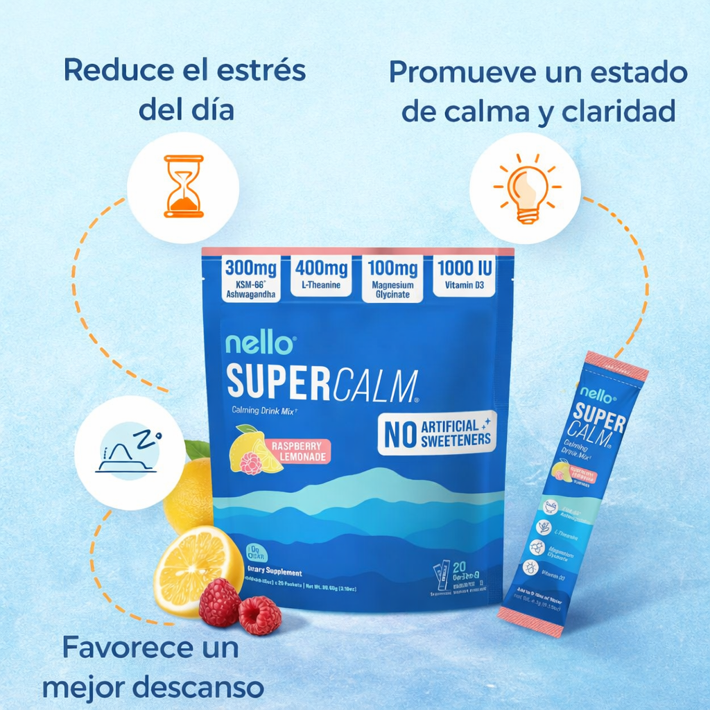 Super Calm-Reduce estrés y promueve calma diaria