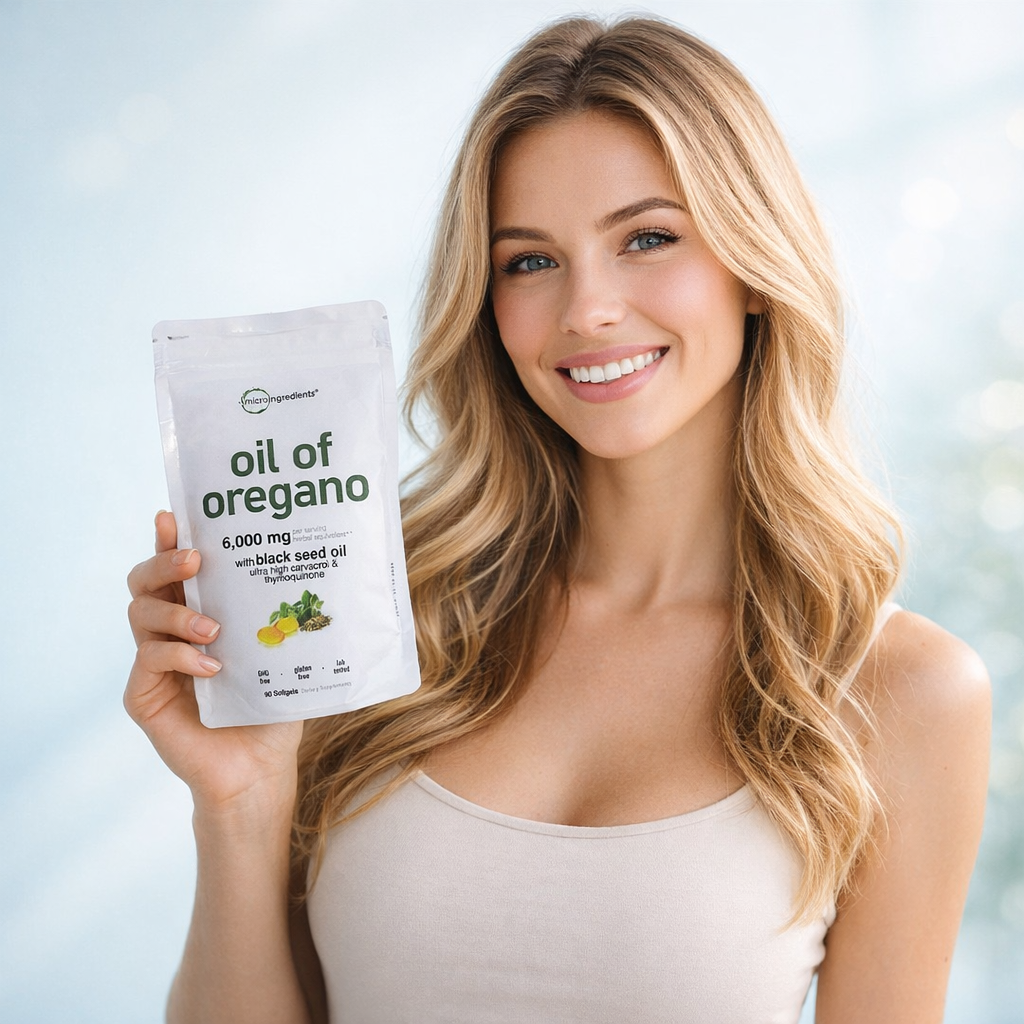 Oil of Oregano-Orégano concentrado: defensa natural diaria🌿
